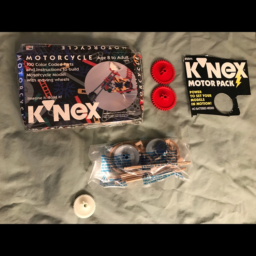 K nex motorcycle 10004 80011